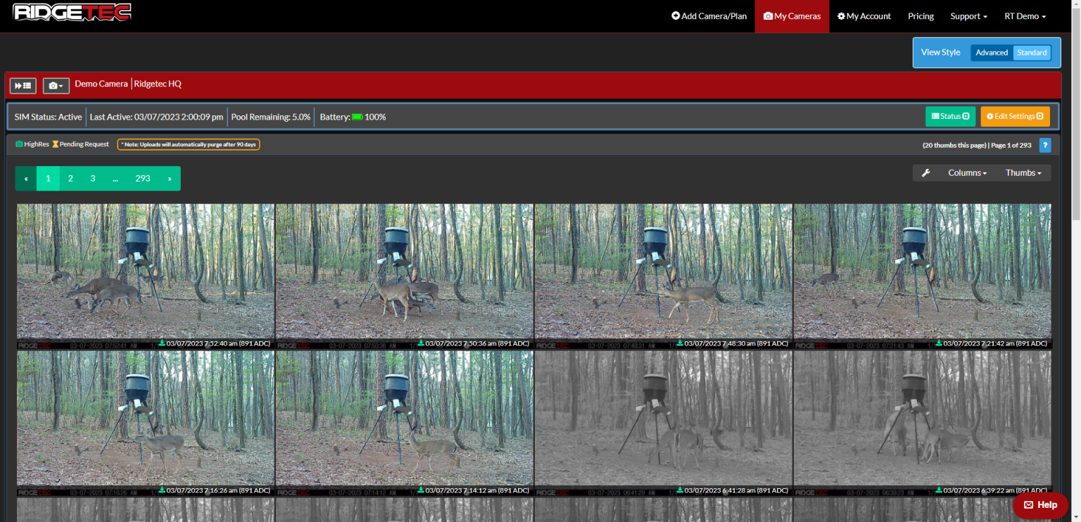 2023 Spring Release 07 My Cameras Overview